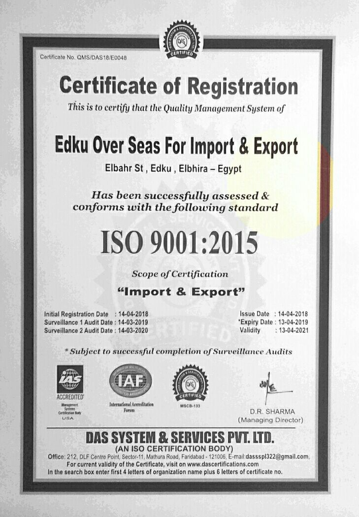 Certification – Over Seas